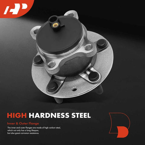 Rear Wheel Bearing And Hub Assembly For Mazda CX3 2016 2021 5 Lug Compatible RWD Replacement with durable steel construction