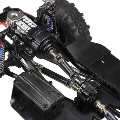 Planetary Gearbox Transfer Case With Short Drive Shaft Skid Plate And Front Motor Mount for 1/10 Scale RC Crawler Chassis