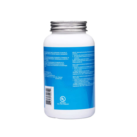 Back view of Noalox Heavy-Duty Pro-Grade Anti-Oxidant Compound For Aluminum Electrical Connections, 8 oz bottle, with label details.