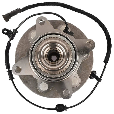 Top view of Front Wheel Hub And Bearing Assembly For Ford F150 4x4 2015 To 2020 Left Or Right Direct Fit Easy Install OE Replacement JL3Z1104P HUB471