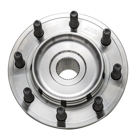 Beefed Up Front Wheel Bearing Hubs Assembly 2 Pack For Ram 2500 2014 2015 2016 2017 2018 And Ram 3500 2013 2014 2015 2016 2017 2018 Front Left And Right 8 Bolt ABS Hub Replacement Kit top view
