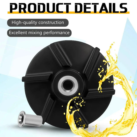 3 Set 3587 Standard Magnetic Impeller And 3220 Bearing Sleeve Replacement Pack For Grindmaster Crathco Dispensers close-up