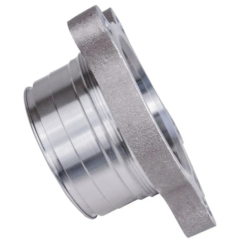 Side view of Beefed Up Rear Left Wheel Bearing Assembly For Toyota Tundra 2007 2020 And Lexus LX570 2008 2020 Land Cruiser 2008 2010 With 4 Bolt Square Flange Encoder ABS Compatible Replacement Kit