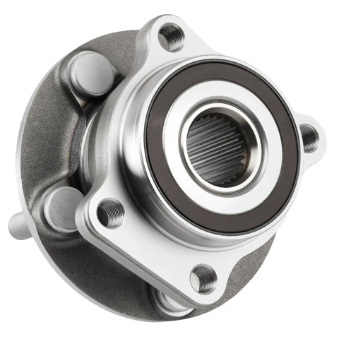 Front Wheel Hub Bearing Assembly Fits Forester 2009 To 2014 Outback 2005 To 2014 Impreza 2008 To 2014 Legacy 2005 To 2014 XV Crosstrek 2013 To 2014 WRX 2013 To 2014 5 Lug With ABS 2 Piece Set Ready To Roll