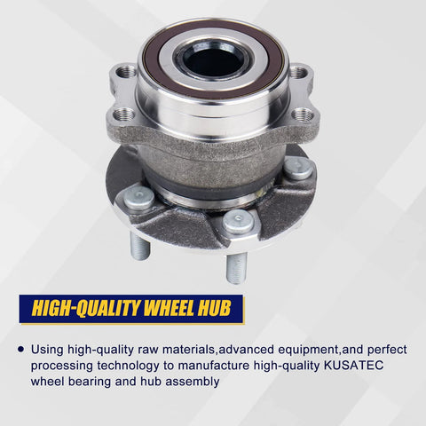 Rear Wheel Bearing Hub Assembly 512518 For Subaru Crosstrek Impreza Forester XV Crosstrek 2013 2014 2015 5 Lug With ABS