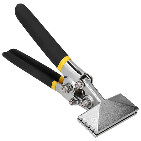 3 Inch Sheet Metal Hand Seamer With Straight Jaw Bender Tool featuring chrome vanadium steel and straight jaw design for metal bending