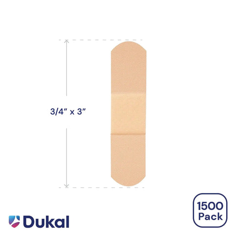 Adhesive Bandages Sheer Strips Three Quarter Inch By Three Inch Bulk Case Of 1500 Sterile First Aid Essentials American White Cross