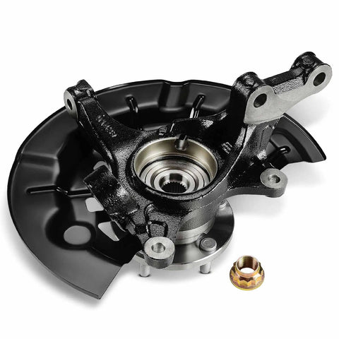 Front Left Steering Knuckle And Wheel Bearing Hub Assembly For Toyota Camry 2012 2017 L4 2.5L SE SE Sport XSE Special Edition Sedan
