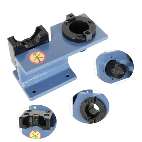 CAT40 CNC Tool Holder Tightening Fixture Locking Clamp For Worktable Aluminum Lightweight With Strong Clamping Force 8.47x4x5.22 Inch