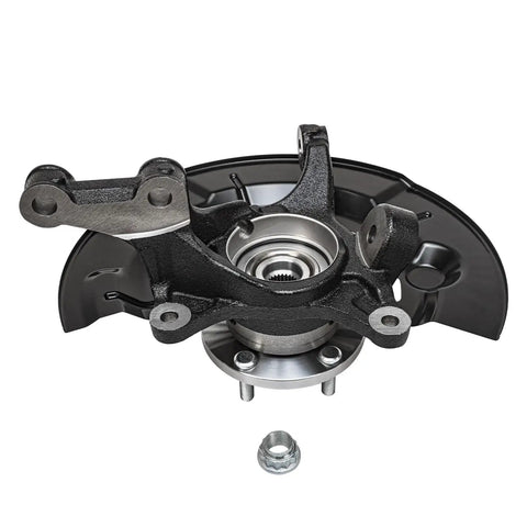 Front Right Steering Knuckle And Wheel Hub Bearing Assembly For 2012 Through 2017 Toyota Camry 2.5L SE XSE Passenger Side Replacement Ready To Roll Durable OEM Style Fitment