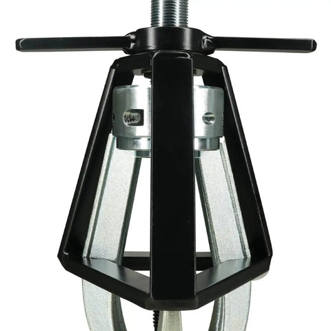 Heavy Duty Three Jaw Gear Puller, 2 Ton Pulley Removal Tool for Gears Pulleys Flywheels Bearings, close-up view of gear puller