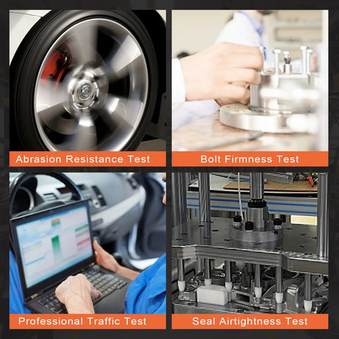 Testing processes for Front Or Rear Wheel Bearing Kit for Ford Contour 1995 2000, Ford Escape 2001 2012, Mercury Mariner 2005 2011.