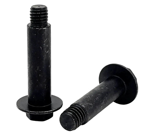 Shoulder Bolt Set Of 2 Replacement Wheel Bolts For Toro Lawn Mowers And Snow Throwers Part 614650 Compatible displayed on white background