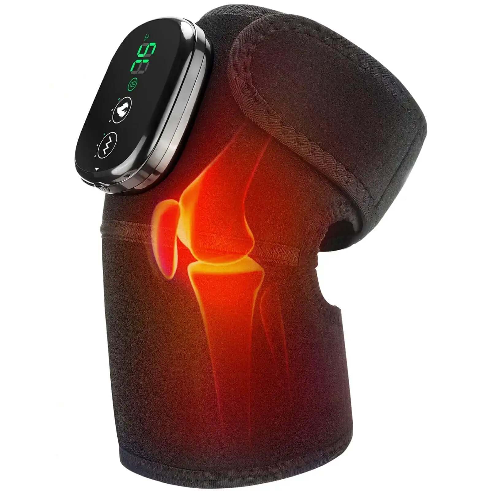 All In One Heated Massager With Heat And Vibration For...