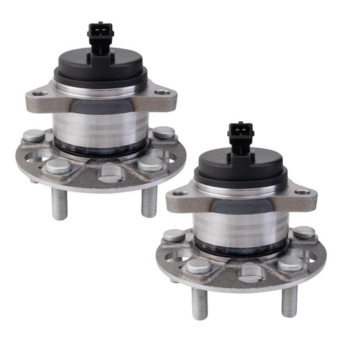 Rear Wheel Bearing And Hub Assembly Set Dual Rear Hubs For 2019 2020 Hyundai Elantra GT N Line, 2019 2021 Veloster, 2020 2021 Kia Forte GT