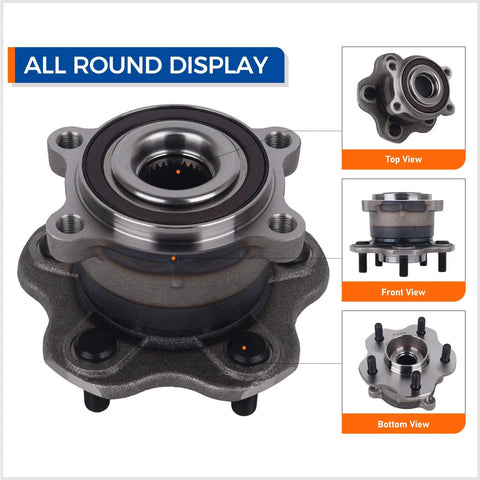 Rear Wheel Hub Bearing Assembly 512548 Drop-In Replacement For 2013 Infiniti JX35 2014-2020 Infiniti QX60 multi-view display