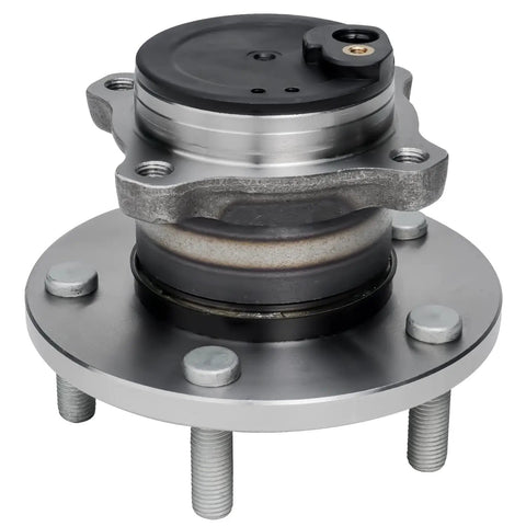 Pair Rear Wheel Bearing Hubs Assembly For 2004-2013 Mazda 3, 2009-2013 Mazda 3 Sport, 2006-2017 Mazda 5 With ABS, 5 Lug, Close-Up