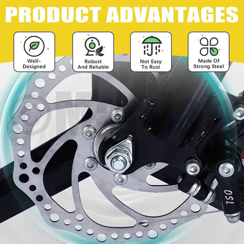 Close-up of 60Pcs Bicycle Axle Nut And Washer Kit With M8 M10 Hex Flange Nuts And Washers installed on bike wheel.