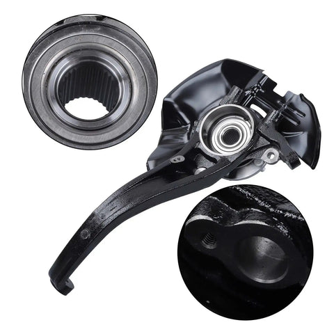 Front Left Wheel Hub Bearing Steering Knuckle Assembly Replacement For Sonata 2006 2010 2.4L LK105 51715-3K550 Beefed Up