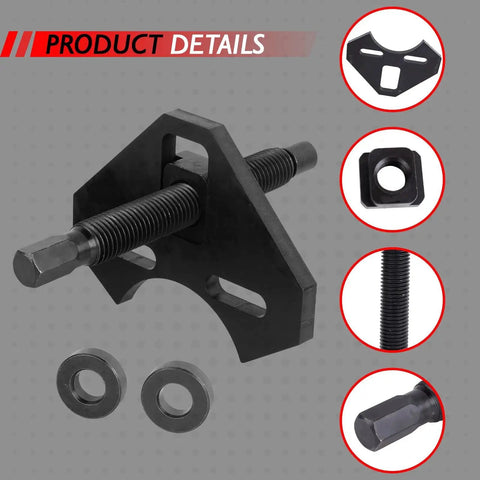 Wheel Hub Removal Tool Kit For Cars And Trucks, Fits 5, 6, And 8 Lug Hubs, includes hub remover plate and washer set