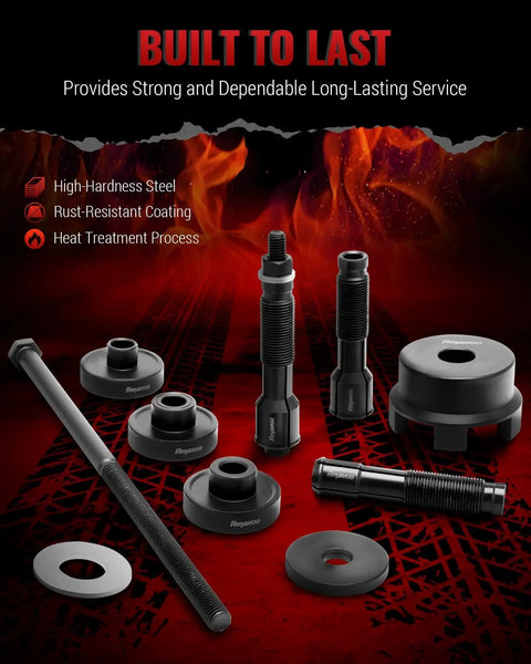 Motorcycle Wheel Bearing Puller Tool Kit For Sealed Bearings Three Quarter Inch 1 Inch And 25mm with rust-resistant parts