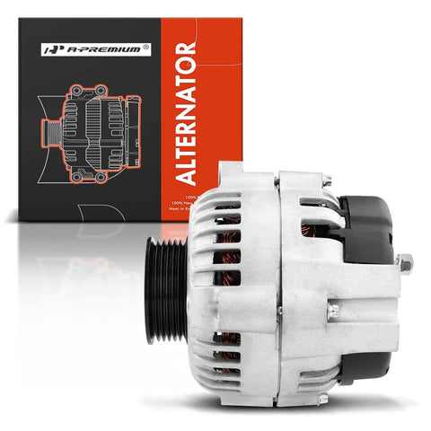 Heavy Duty 100 Amp 12V Alternator For Chevy S10 1998 To 2003 2.2L L4 GMC Sonoma 1998 To 2003 2.2L L4 Isuzu Hombre 1998 To 2000 2.2L L4