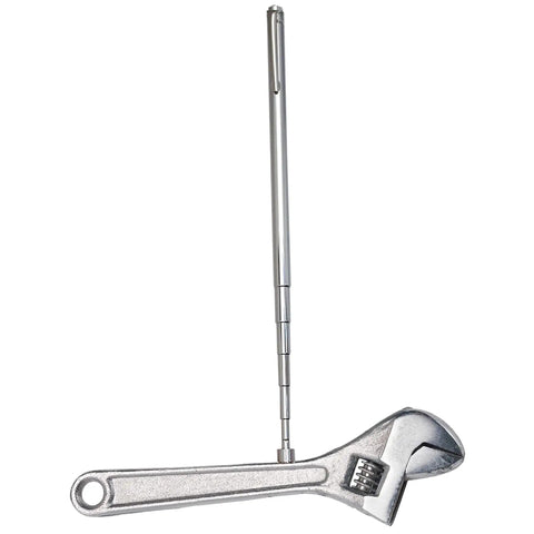 Slim 25 Inch Telescoping Magnetic Grabber With Pocket Clip Durable Neodymium Retrieval Magnet Extendable Wand Tool with wrench