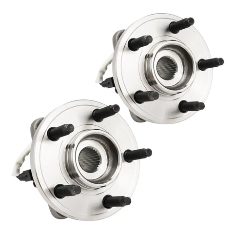 Front Wheel Bearing Hub Assembly Pair For Ford Explorer Ranger Sport Trac And Mercury Mountaineer With ABS 5 Lug 4X4 2 Piece Set