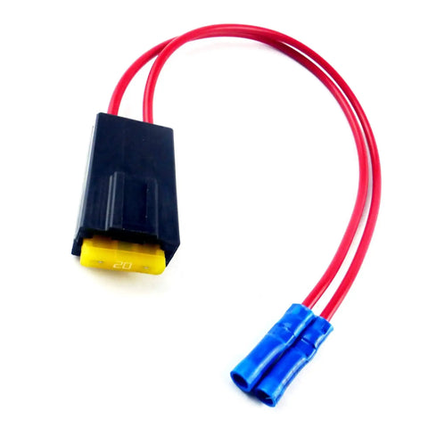 OEM Fuse Holder For Lawn Mower Wiring Kit Replacement With Assembly Fits SCR42 25CH Model And Similar Units shown with red wires