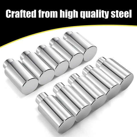10 Pack Welding Table Fixture Pins For Quick Alignment And Rock Solid Setup 0.629 In X 1 In X 1.5 In Clamp Pins