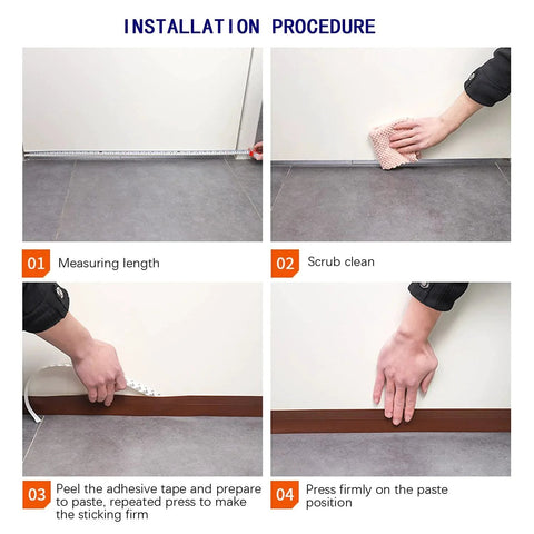Weather Stripping Seal Tape For Doors Windows And Showers 33 Feet Self Adhering Transparent 25mm Silicone Draft Stopper Adhesive Strip installation steps