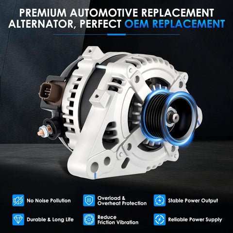 Replacement Car Alternator For Toyota Tacoma 2005 2015 And 4Runner 2003 2009 4.0L V6 High Output Auto Alternator With Multiple Cross References