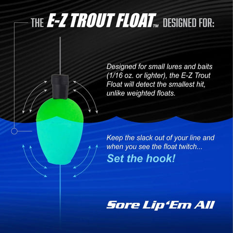 Illustration of Original Slotted Trout Floats For Trout And Panfish With Easy Depth Adjustment 36 Pack description