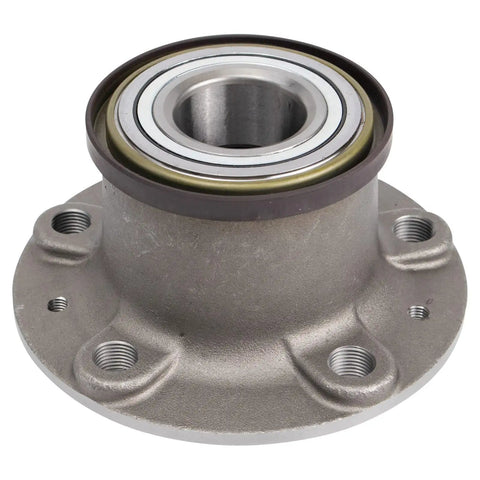 Close-up of rear left and right wheel bearing and hub assembly set for Ram ProMaster 1500 2500 3500 2014 through 2023