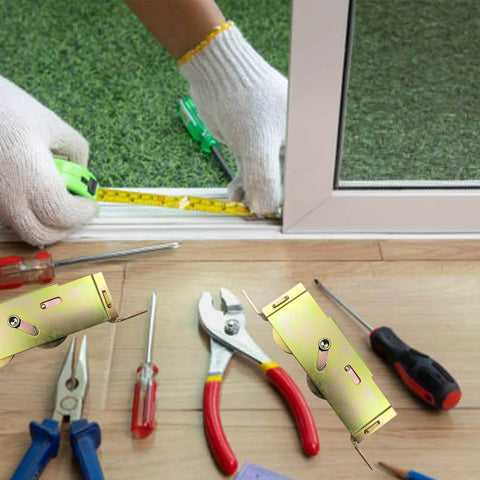 Installation of Heavy Duty Sliding Patio Door Tandem Roller Assembly For Glass Doors, 1-1/4 Inch Steel Ball Bearing Rollers.