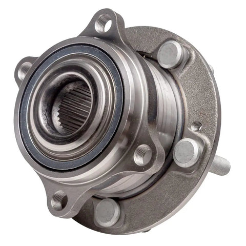 Front Wheel Hub And Bearing Assembly For 2007 2014 Hyundai Santa Fe 2007 2012 Veracruz And 2011 2015 Kia Sorento with bolts visible