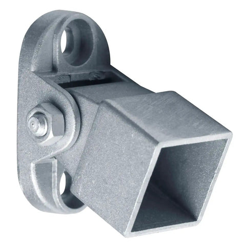 Beefy 8 Pack Adjustable Swivel Aluminum Fence Brackets For One And A Quarter Inch Square Tubes Deck Fence Rail Mount