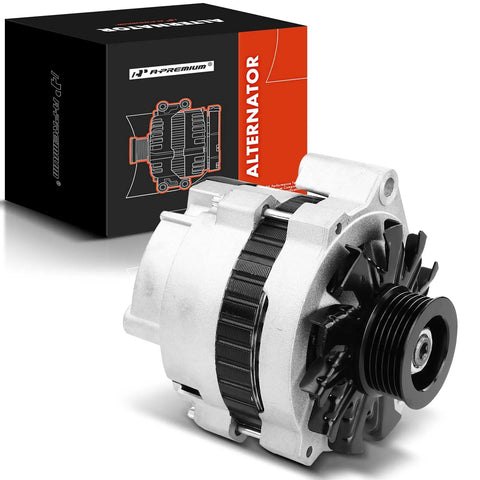 Alternator for Chevy Camaro 1990 1992 Caprice C1500 K1500 and GMC Jimmy Safari Buick Roadmaster Cadillac Brougham Pontiac Firebird