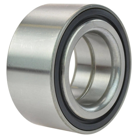 Close-up of a sealed wheel bearing from the 2 Piece Front Wheel Bearing And Hub Kit For Honda Accord Civic Element Tl Tsx And Acura Ilx Ride Ready Heavy Duty Hub Bearings Set With Sealed Bearings.