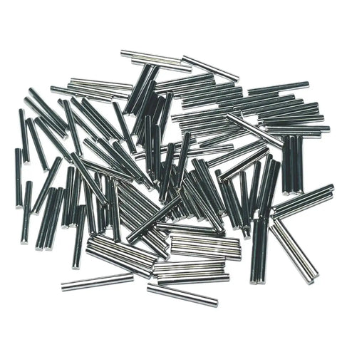 100 Pack 2mm By 20mm Dowel Pins Metal Dowel Pins M2 For Wood Furniture Shelves 304 Stainless Steel Shelf Pegs