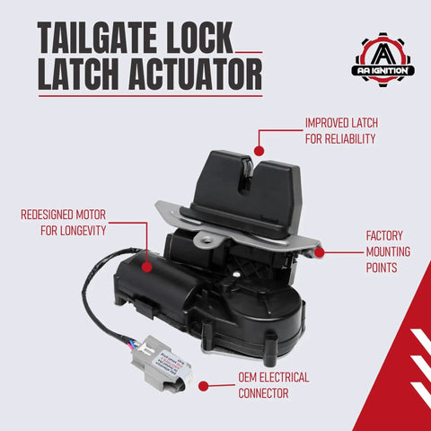 Liftgate Trunk Lock Actuator Replacement For Ford And Lincoln SUVs Like Edge Escape Expedition MKX Nautilus Navigator