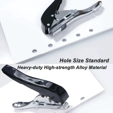 Heavy Duty 10mm Hole Punch For Paper Cards PVC Board And Cardboard Single Hole Punch Tool With Rugged Alloy Body Easy Grip view