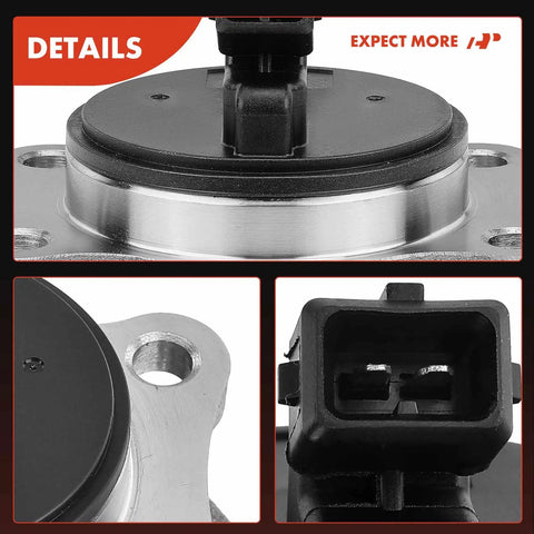 Close-up of Rear Wheel Bearing And Hub Assembly With ABS And 5 Lug For Hyundai Elantra 2017 2020 And Kona 2018 2022 FWD Only