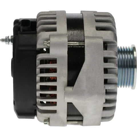 Side view of 12V 145Amp Alternator For Chevy GM Trucks 05 07 4.3L 4.8L 5.3L 6.0L 8.1L Silverado Tahoe Avalanche Suburban