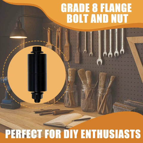 Heavy Duty Dimpling Die Tool For DZUS Fasteners In Industrial Metal Fabrication Kit 0.75 Inch By 0.2 Inch Quick Turn Quarter Turn Black Oxide Chromoly Steel Construction For Beefed Up Durability with tools in a workshop setting.