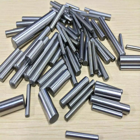 100 Pieces 3mm x 18mm Stainless Steel Dowel Pins For Shelf Support And Cabinet Fastening Rust Resistant Dowel Pins With Centerless Ground Finish Heavy Duty Metal Fasteners For DIY Projects.