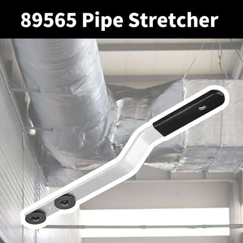 16 Inch Metal Duct Stretcher Tool With Offset Handle And Sliding Washers for HVAC expansion in industrial setting