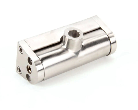 Chrome Lift Off Hinge Assembly For Commercial Kitchen And Food Service Equipment, durable chrome finish, heavy-duty swing hinge