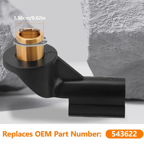 2Pcs Upgraded Brass ATV Gear Shifter Rod Snap Linkage Bushing with PA66 body, replaces Polaris Sportsman part 5436722