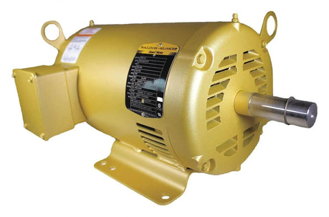 3-Phase General Purpose AC Motor, 5 HP, 184T Frame, OPSB Enclosure, 1750 RPM, 60Hz, 208-230/460V, Inverter-Rated, Sealed Ball Bearing